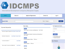 Tablet Screenshot of idcman.com